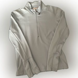 Nike, Dri-Fit, Golf Shirt, Zipper Sleeves.